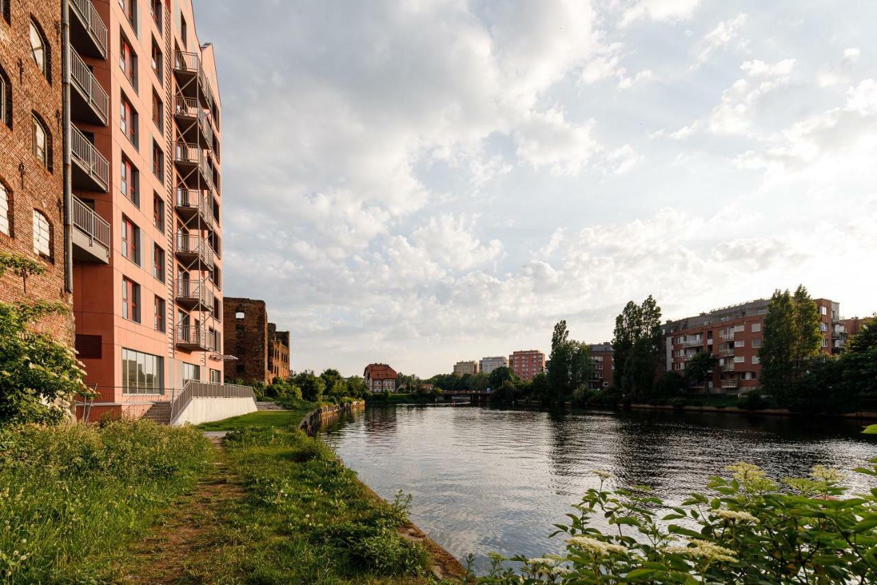 Waterlane Island _ Unique Apartment Гданьск Экстерьер фото